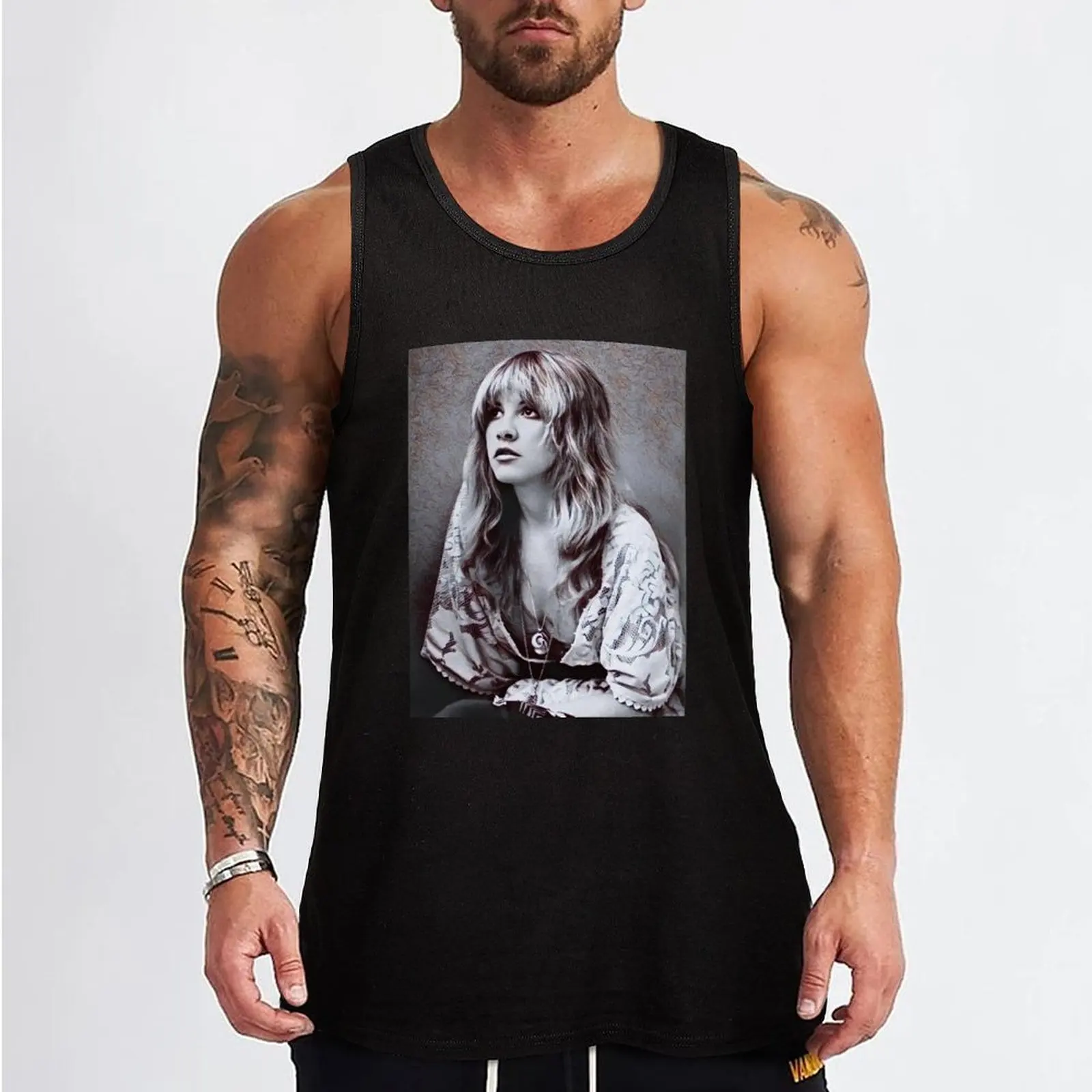 Stevie Nicks Tank Top Sleeveless top Men's clothing