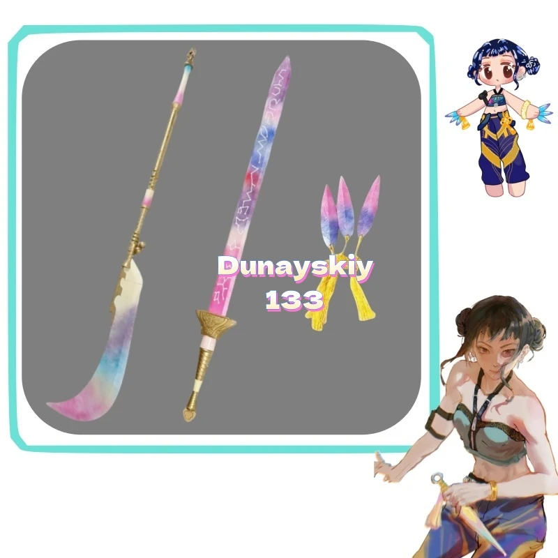 دعائم تنكرية لفيلم الرسوم المتحركة KPop Hunters - دعائم رمي Zoey Huntrix + إضافة موحدة لكرنفال الهالوين