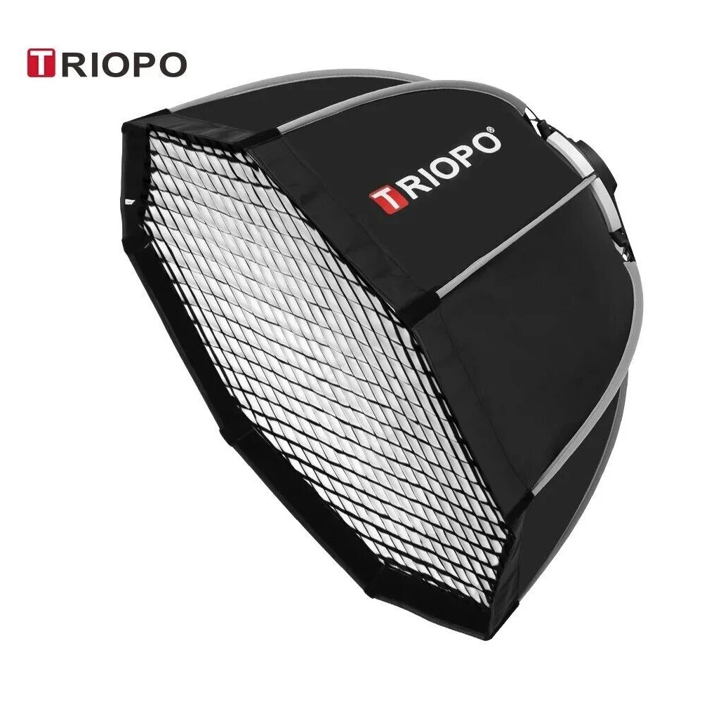 TRIOPO 55cm 65cm 90cm 120cm Softbox Honeycomb Grid for Foldable Softbox Octagon Umbrella (Grid Only)