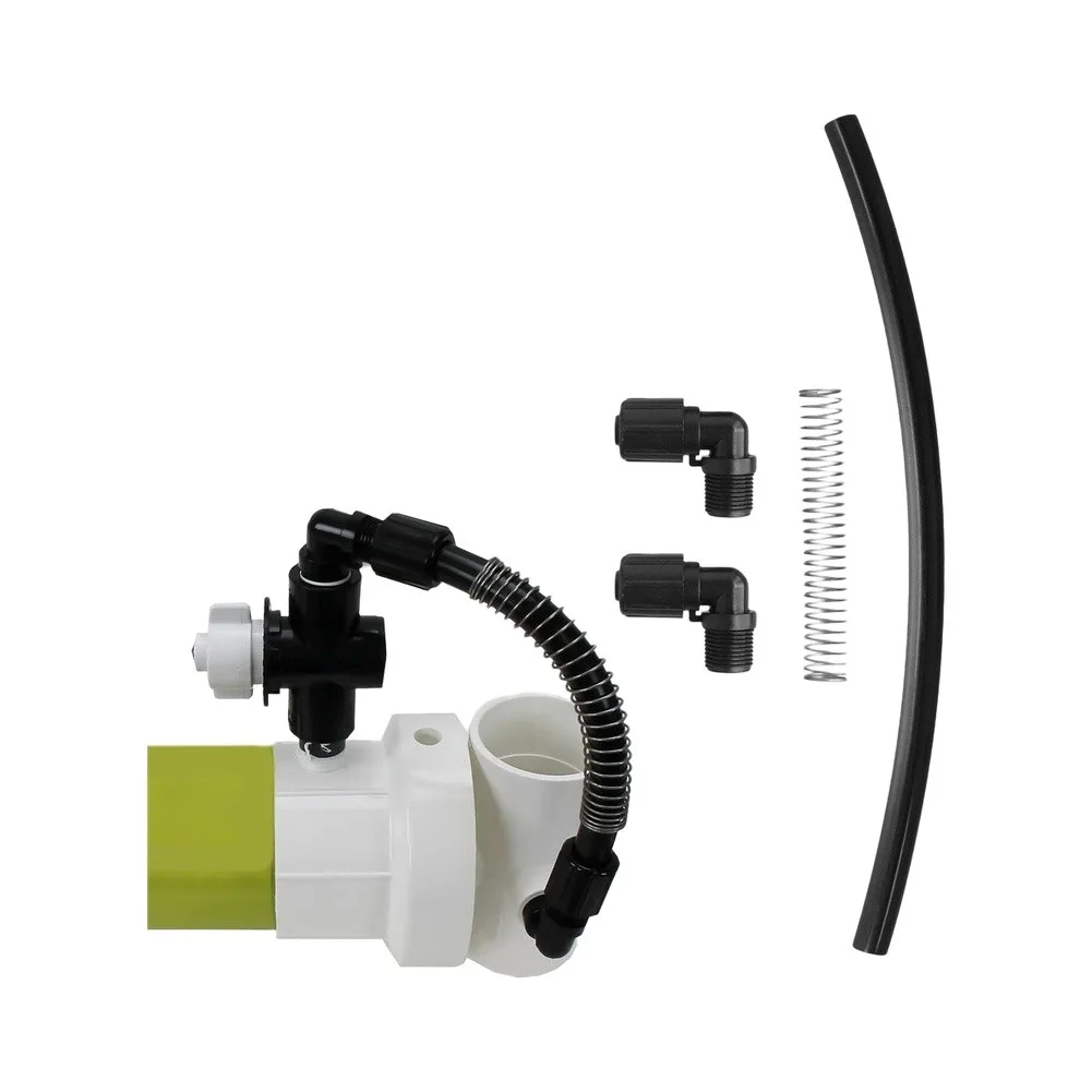 Chlorinator 320 and 322 Maintenance Kit with Two 1/2 Inch NPT 90 Degree Connectors One Tube Support Spring and Feeder Tubing