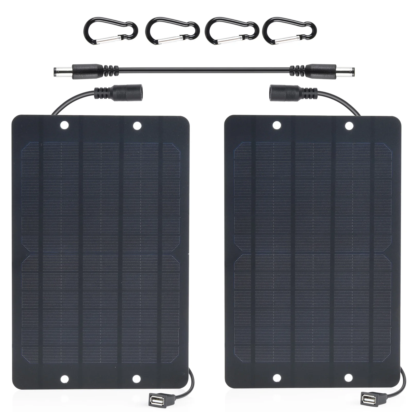 Soshine Usb 5V 6W Zonnepaneel Buitenshuis Bewakingsverlichting Hoge Prestaties Monokristallijne Dc Mini Zonne-Batterij Oplader