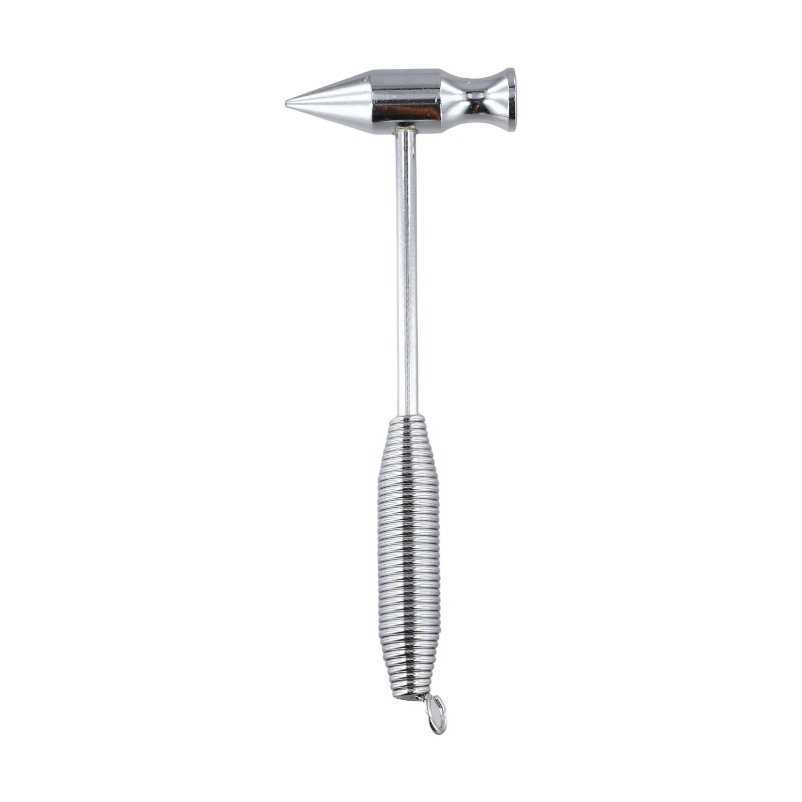 High Carbon Steel Welding Chipping Hammer with Spiral Handle Designed for Hard to Reach Weld Cleaning and Effective Slag Removal