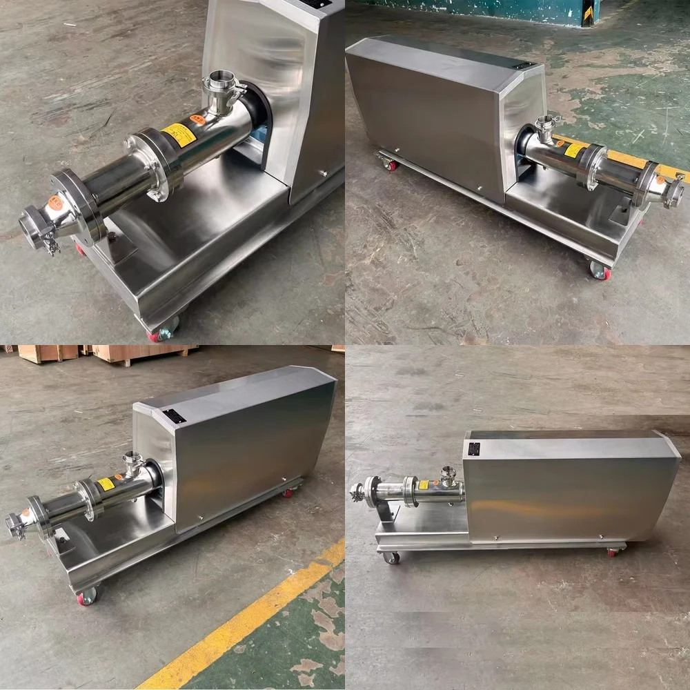 

Food Grade Stainless Steel SS304 3.0KW Fixed Speed Single Screw Pump for Honey Transfer High Viscosity Fluid Pump with
