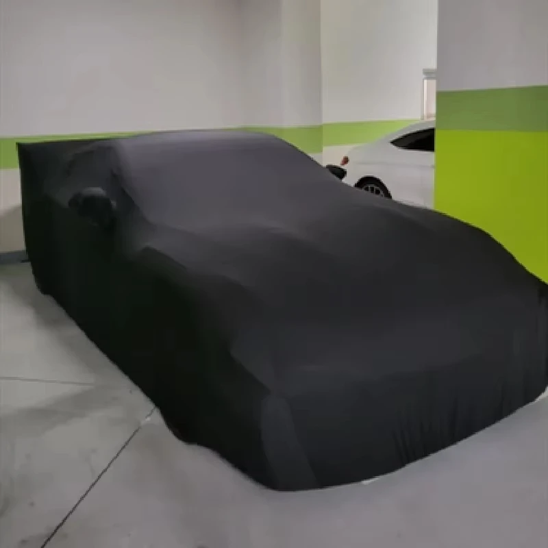 Car Cover Dustproof Milk Fiber Brushed Fabric Coupe SUV Covers Interior Parking Lot Indoor Use Not Waterproof custom made