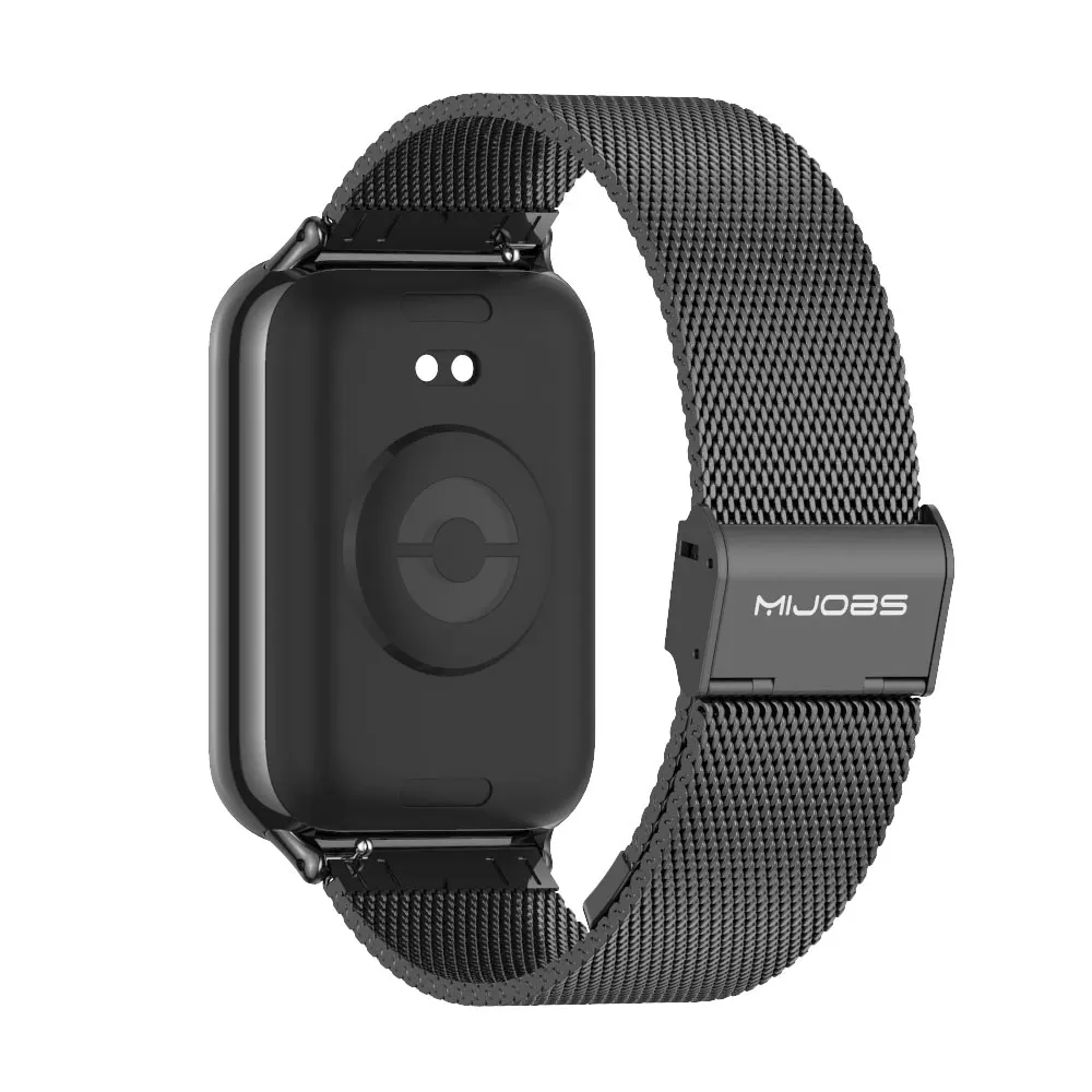 Cinturino per Xiaomi Mi Band 8 Pro Bracciale intelligente Mi Band 9 Pro Cinturino in maglia metallica Cinturino in acciaio inossidabile per Mi Band