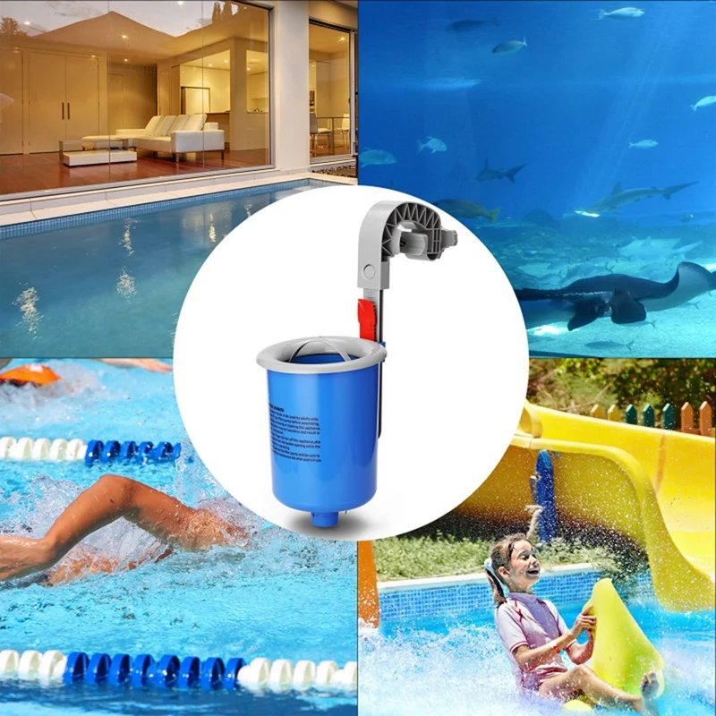 

Pool Skimmer Wall Mount Surface Oil Sundries Collection Skimmers For Swimming Pools Aquariums Water For Tank Cleaner