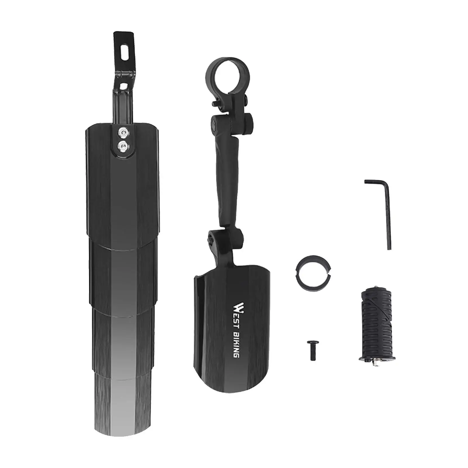 

Велосипедные крылья (брызговики) передние и задние, регулируемые, для складных велосипедов и MTB, аксессуары