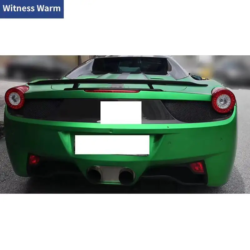 Carbon Fiber rear bumper diffuser for Ferrari 458 rear lip rear chin 2011 2012 2013 2014