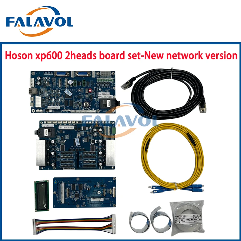 

FALAVOL Hoson Board kit for Epson XP600/4720/I3200 double head for ECO Solvent/water-based/UV Printer Plate Set Network Version