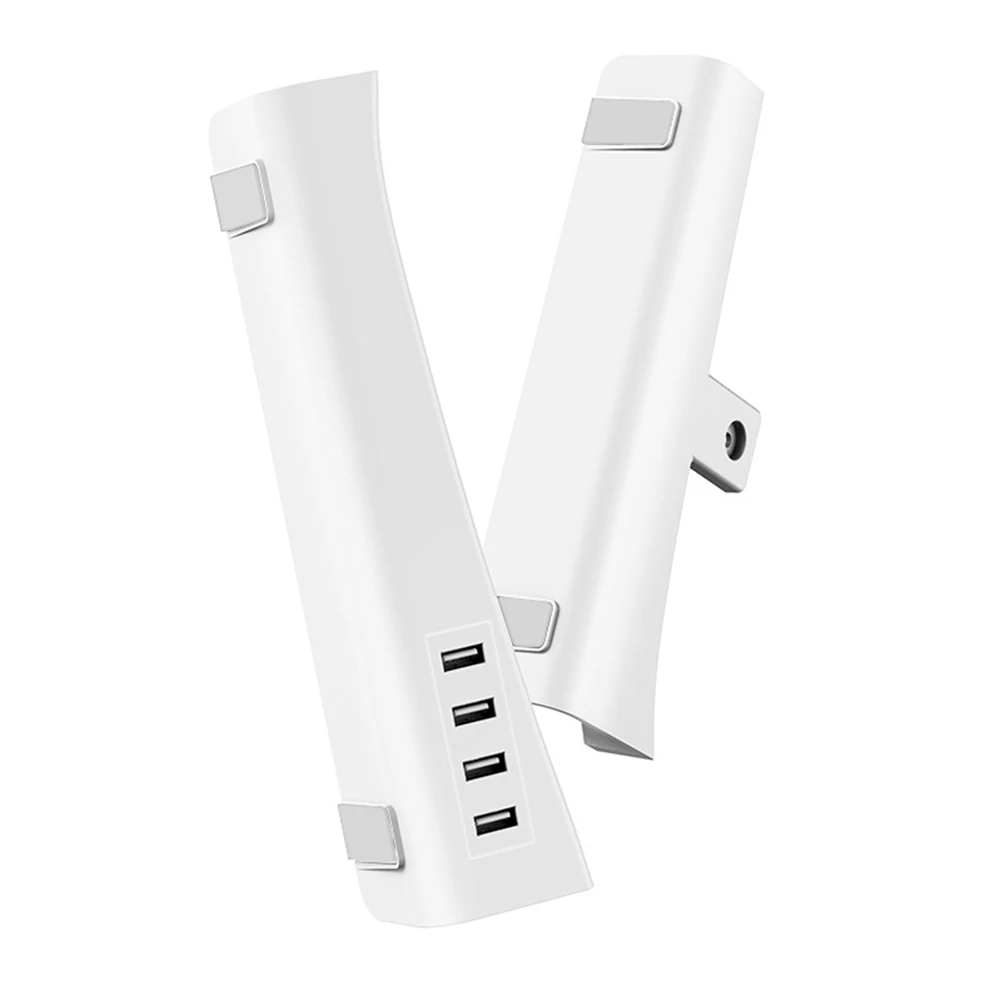 Horizontal Stand with Hub Stable Base Stand Holder 1 Type-C Charging &4 Date Transfer USB 2.0 Port for Playstation 5 Slim