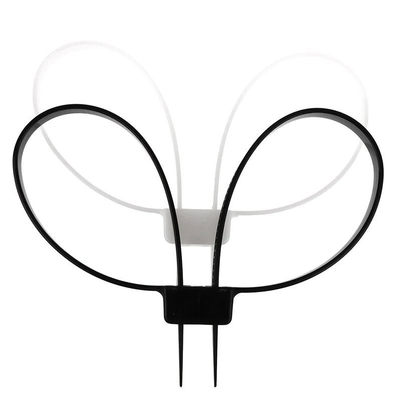 1 قطعة أصفاد الشرطة البلاستيكية مزدوجة فليكس الكفة أصفاد البريدي التعادل ربطات كابل النايلون