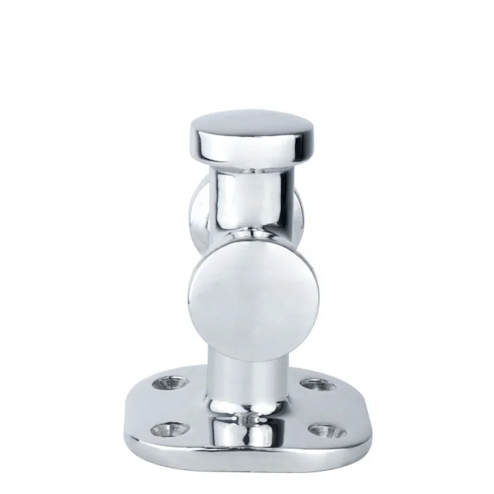 

Boat Mooring Cleat 316 Stainless Steel Single Cross Bitt Marine Hardware for Yachts and Docks 63 x 63 Millimeter