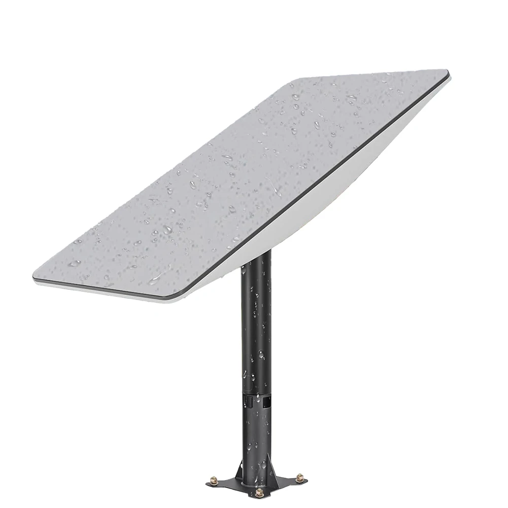 Heavy Duty Installation Alloy Sleeve Base Quick Installation Bracket Safety-Centric Ground Mount Heavy Duty Satellite Mount Kit