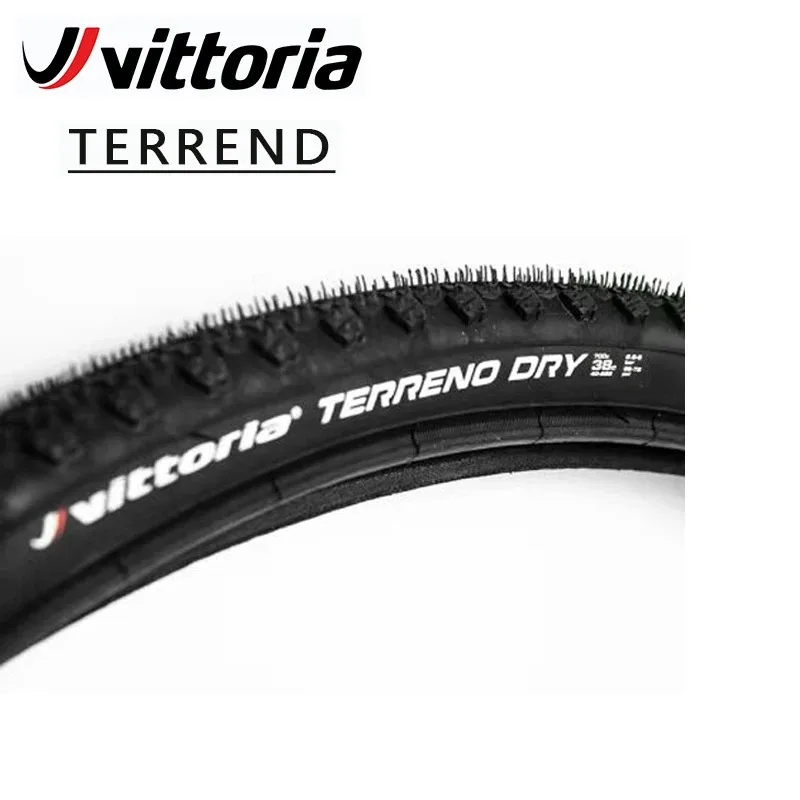 Vitoria Terreno Dry Road Bike Tires 700x35/38C Black Edge Off-road Tire Stab-proof 700C Gravel Bicycle Parts