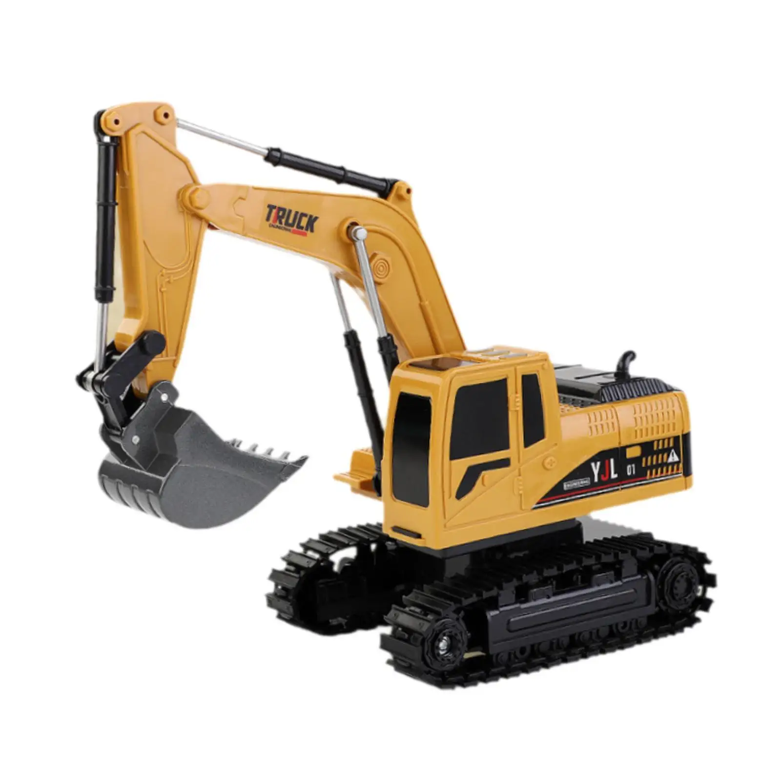 Remote Control Excavator Toy Gift for Kids Sandbox Digger Toy for Children