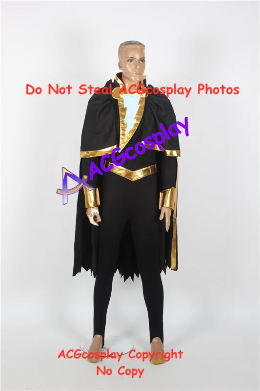 Black bodysuit Black Adam Cosplay Costume acgcosplay include belt