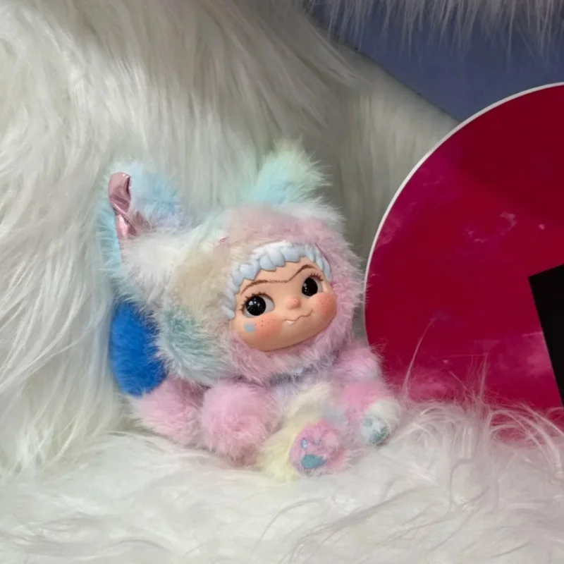 Miniso 100% originale Wakuku V2 Fox & Bunny Blind Box Trick or Treat Series Blind Box Kawaii Fashion Peluche Ciondolo Borsa Decorazione