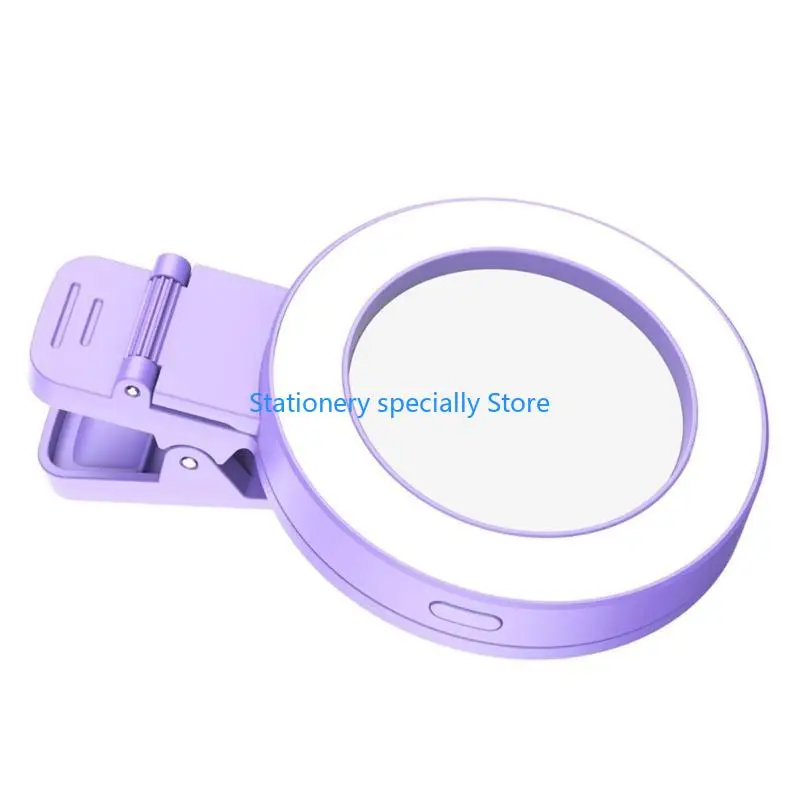 P0RB LED Selfie Rings Luz para smartphones com diferentes brilho LED portátil LELS LIGHTS APLOGADO APLOGADA LUZ