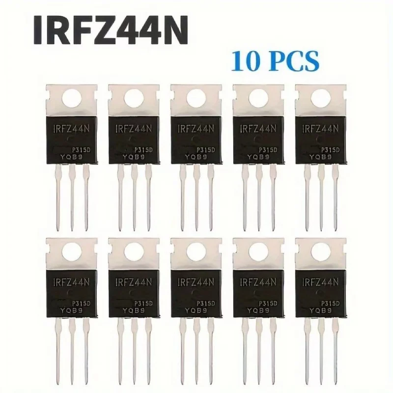 10/25pcs IRFZ44N Mosfet Original TO-220 TO220 IRFZ44NPBF irfz44n mosfet Transistor Kit