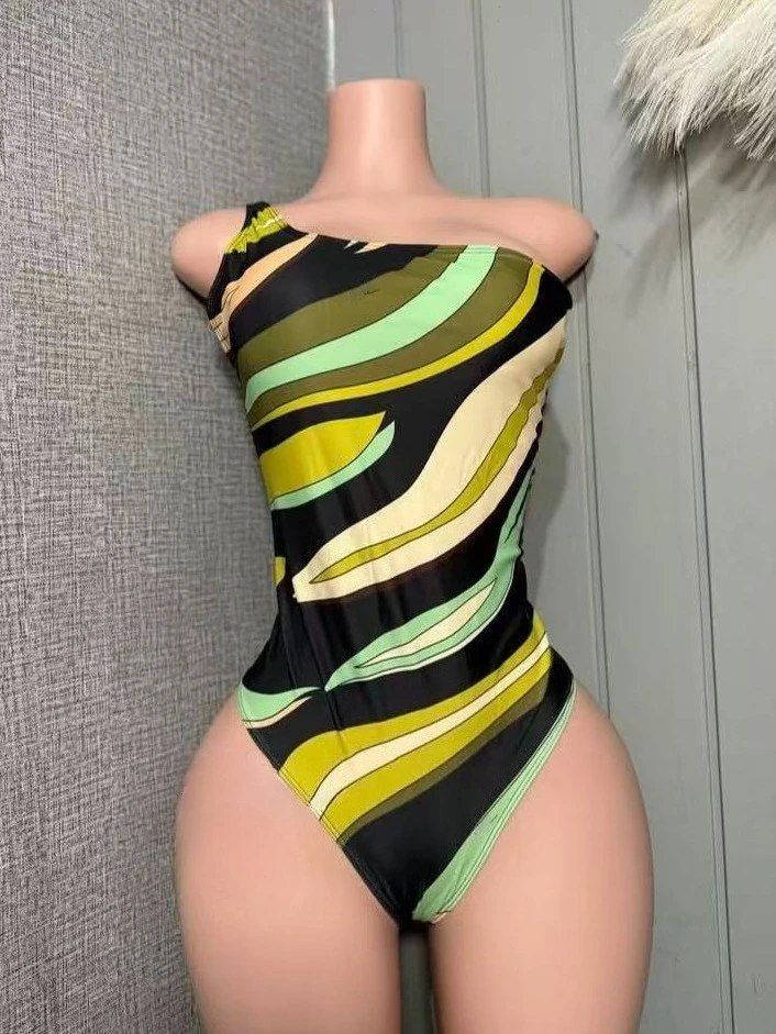 

Swimsuit with Headband Sexy Beachwear Swimsuit with Signature Letter Logo Swimsuits