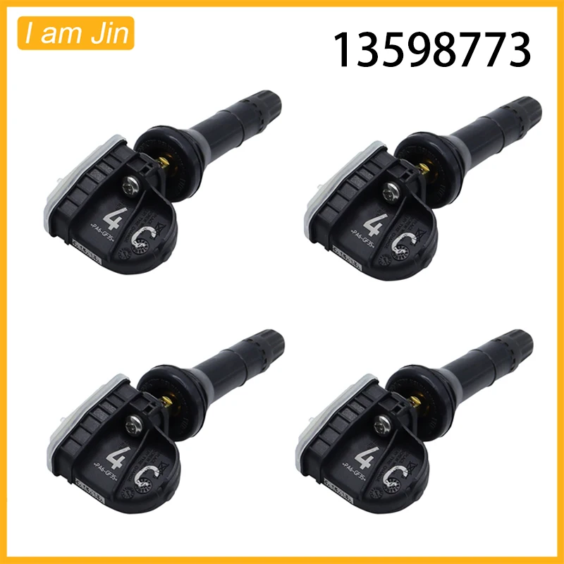 1/4PCS TPMS Tire Pressure Sensor 433MHz 13598773 For Buick LaCrosse Regal Cadillac CT6 Chevrolet Camaro Cruze Malibu Volt