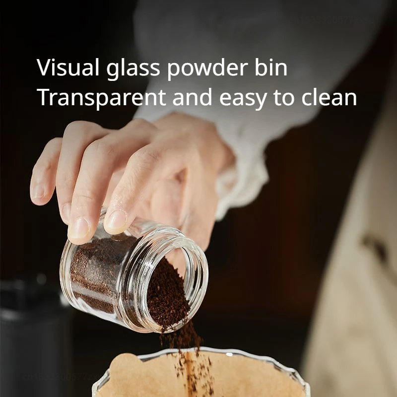 Youpin Manual Coffee Grinders Household Stainless High Quality Portable Small Grinder Dual Bearing Positioning Coffee Machines