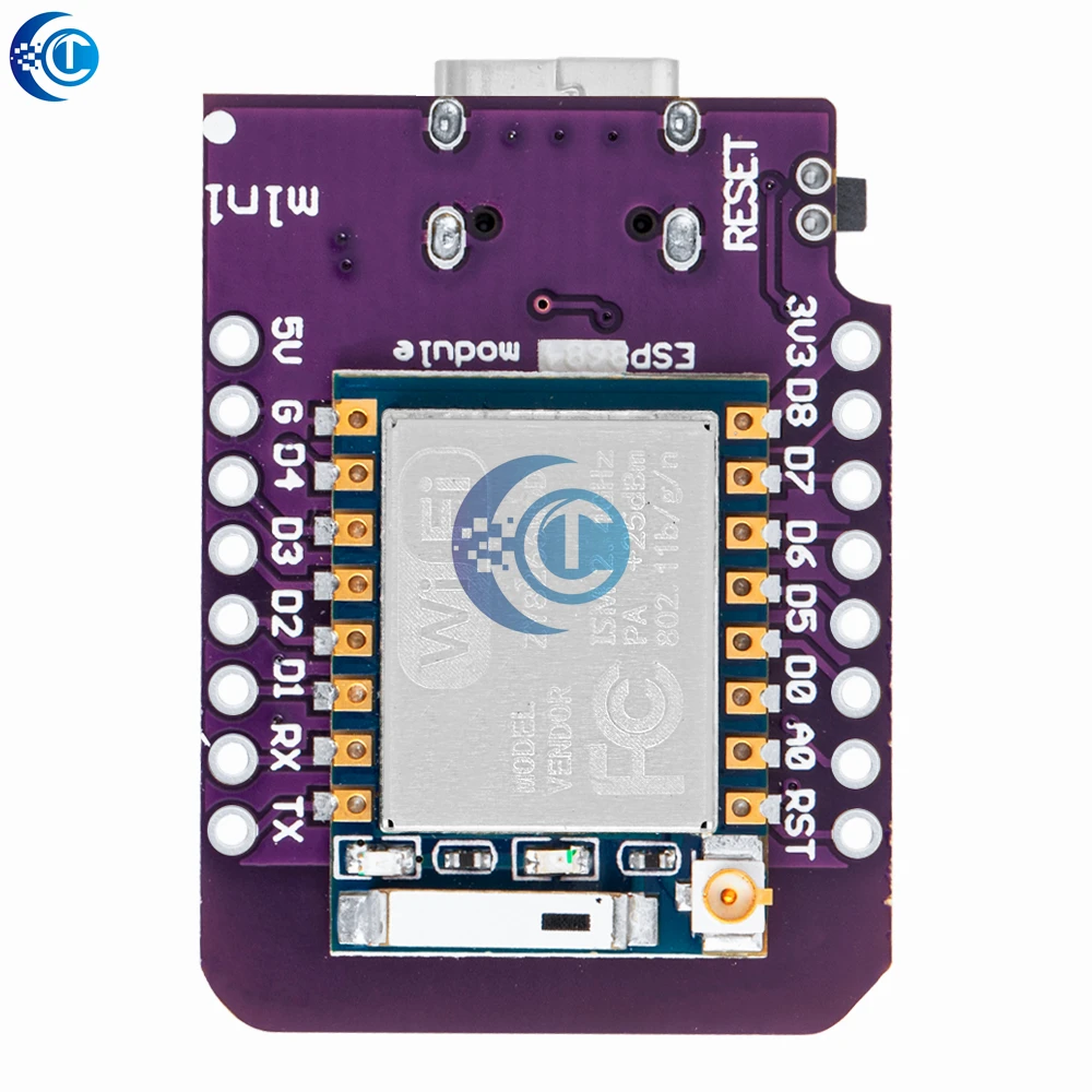 D1 Mini TYPE-C ESP8266 ESP-07/07S CH340G USB D1 Mini WIFI Development Board D1 Mini NodeMCU Lua IOT Board 3.3V With Pins