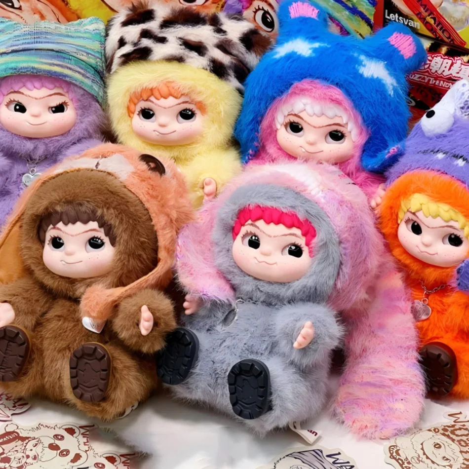 ตุ๊กตา Wakuku Bunny & Fox Plush Blind Box V1 V2 Series ตุ๊กตาวินิลน่ารัก ของตกแต่งกระเป๋า ของสะสม ของเล่นตลก ของขวัญไดอารี่