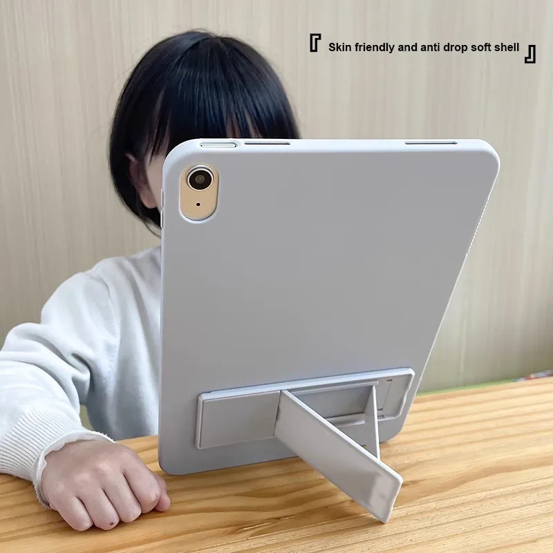 

Solid Color Soft TPU Case For Xiaomi Pad 8 8Pro 11.2 inch 7 6 Pro 5 11 11.2 Redmi Pad 2 11 SE 11 10.6 8.7 12.1 With Bracket