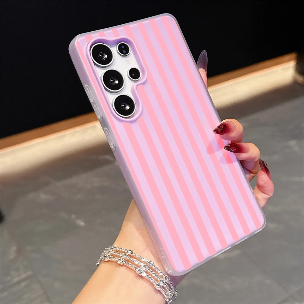 Für Xiaomi Redmi Note 10 14 13 12 Pro Plus 5G 11 Hülle Einfache Streifen INS Muster Hülle Für Redmi 12 13C 14C Stoßfeste Rückabdeckung – Detail 9