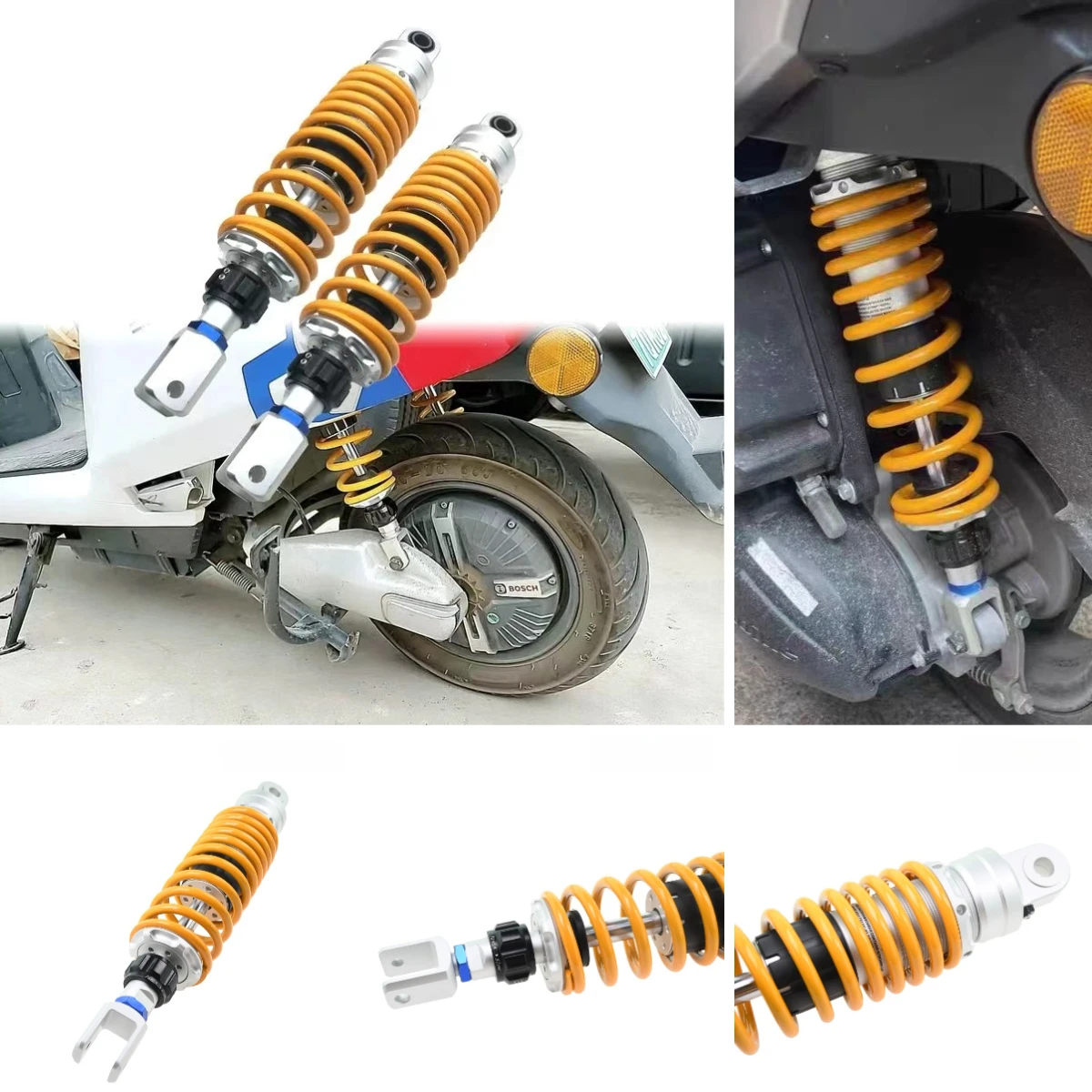 

Universal 320/340/360MM Motorcycle Rear Shock Suspension Modified Rear Shock Absorber Damping