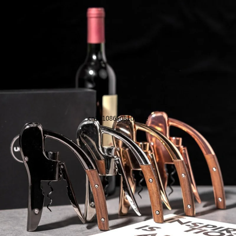 Lever Wine Opener Corkscrew Portable Bottle Opener Knife Set Household Commercial Wine Bar Tool