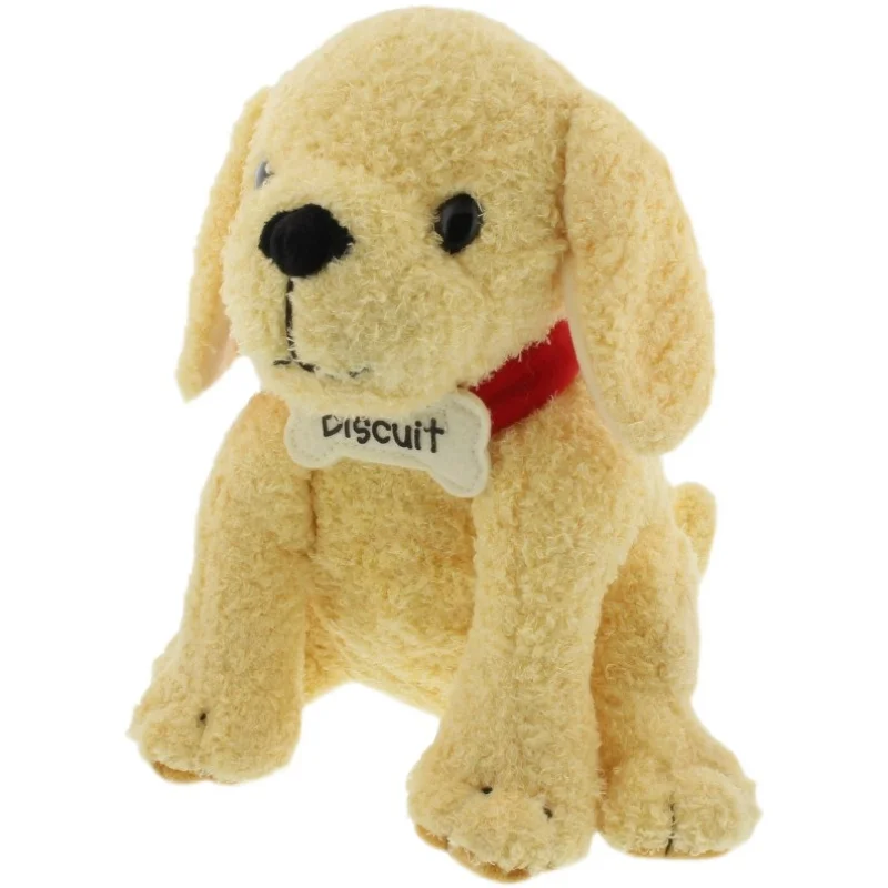 New Cute Books Biscuit Dog Plush Small 25CM Kids Stuffed Toys For Children Christmas Gifts