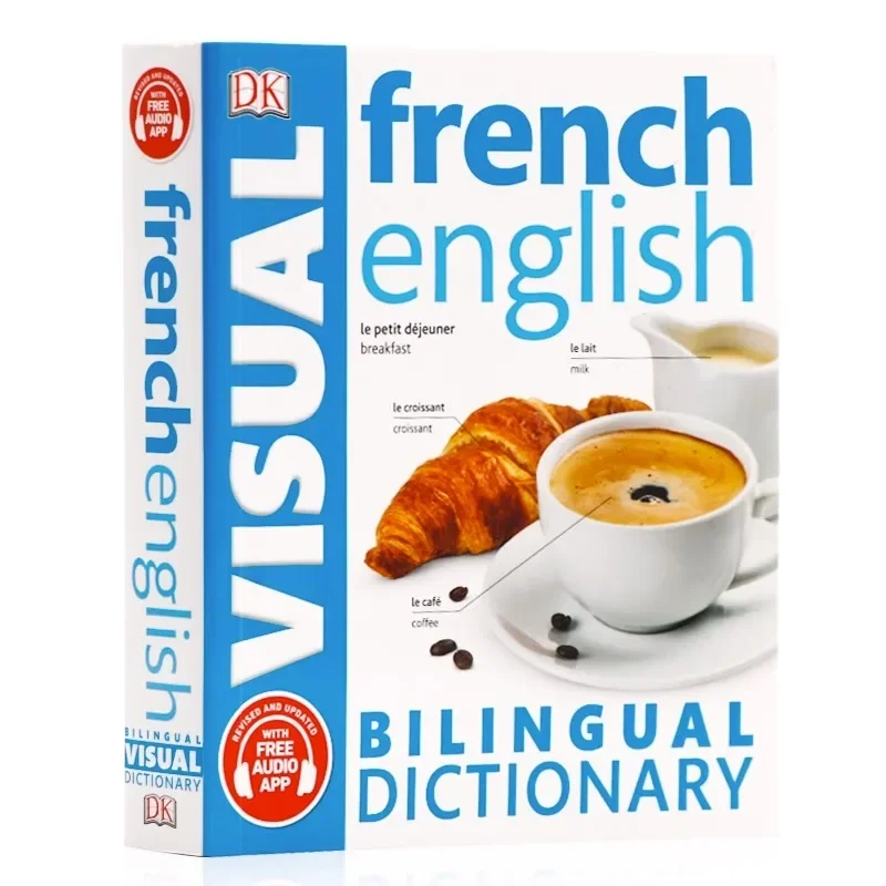 

DK French English Bilingual Language Dictionary English Original Visual Dictionary Contrastive Graphical Dictionary Book