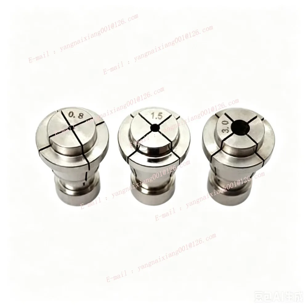 CNC Wire EDM Drill Guide 0.3-3.0mm Punching Machine Stainless Steel Chuck for Sodick SSG Punch Machine Collet