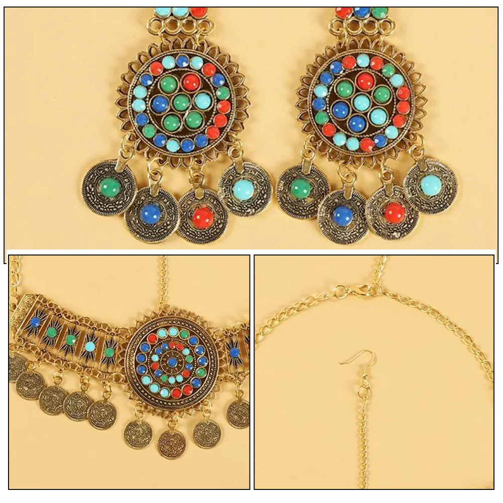 

Costume Jewellery for Women Earrings Rhinestones Headpiece Women's Jewelry Dangly