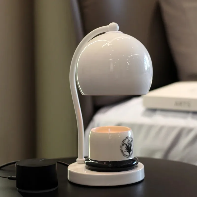 Modern Minimalist Design Wax Melting Lamp Creates Romantic Atmosphere Bedroom Candlestick Aromatherapy Creative Decorative Lamp