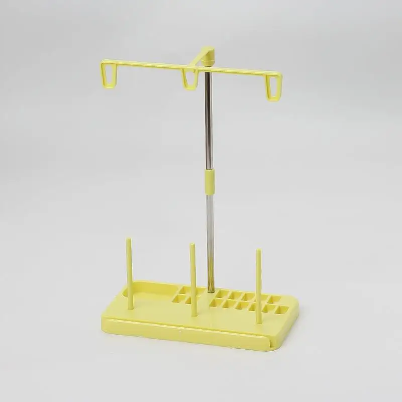 رف تخزين لماكينة الخياطة ، ثلاثة أرفف خيوط ، رف خيط تطريز ، أداة يدوية تصنعها بنفسك