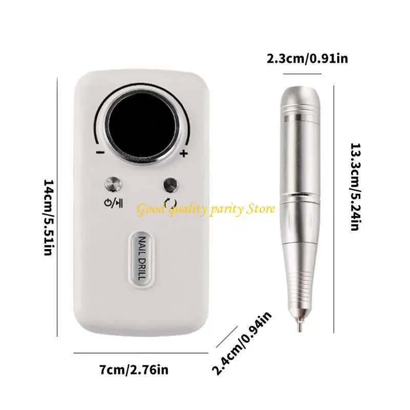 مبرد أظافر احترافي قابل لإعادة الشحن من M4YA، مثقاب كهربائي للعناية بالأظافر من جل الأكريليك