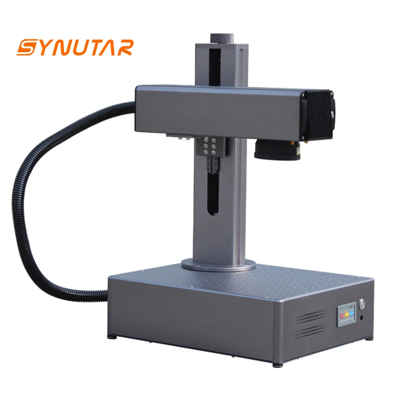 Macchina per incisore e marcatura laser a fibra 3D con messa a fuoco automatica per ascensore elettrico da 60 W per l'industria gioiello