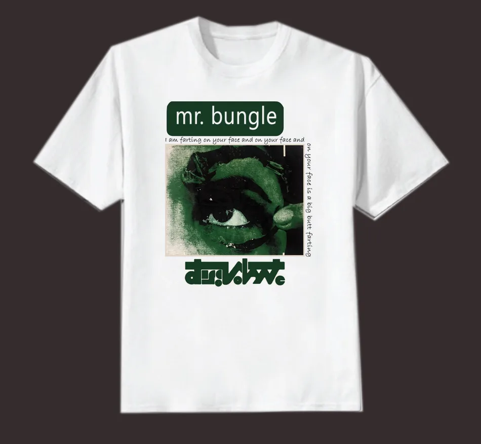 Mr Bungle Disco Volante 1996 Tour T Shirt Classic White Size S 5XL LI985