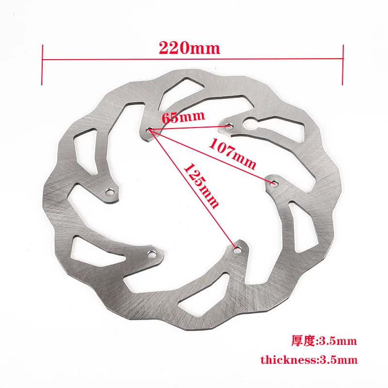 Rotor cakram rem depan belakang sepeda motor, untuk KTM TPi EXC 300 EXC-F 350 SX 125 SX-F 450 XC 200 400 XCF XCW 500 XCW-F 6D 1994-2022