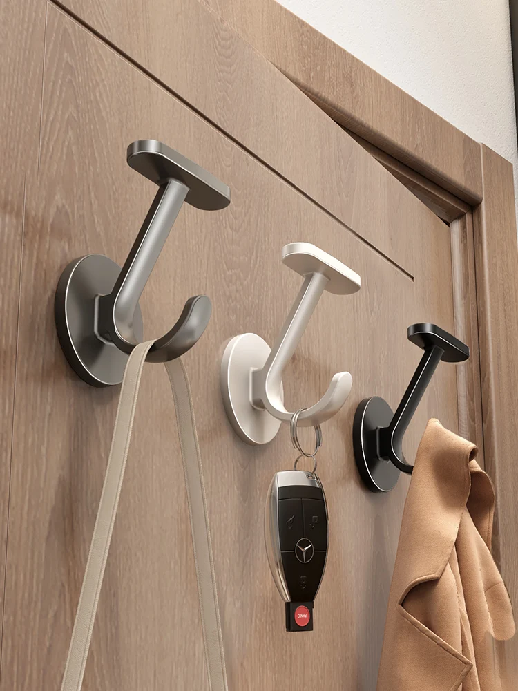 

The product can be customized.Clothes hanger wall clothes hook entrance door paste strong door clothes hook hole-free entrance.