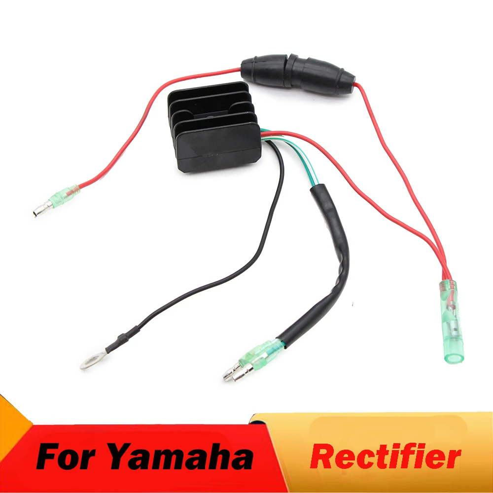 

Motorcycle Voltage Regulator Rectifier For Yamaha 6HP 8HP 20HP 25HP 30HP 40HP 50HP 60HP E60H F9.9C 6G1-81970-61 6G1-81970-62