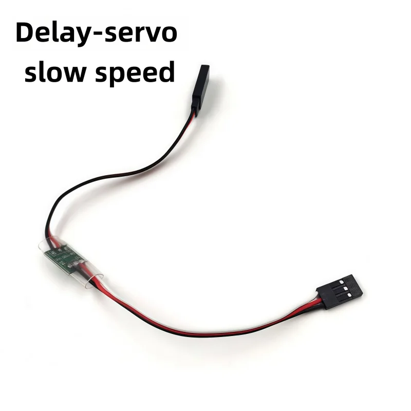 1/5 個高品質サーボ遅延装置固定翼モデルアクセサリーサーボスロースローリリース減速着陸装置