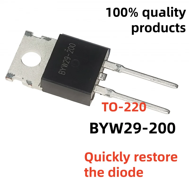 10/pcs 100% high-quality FES8JT FES16JT TO-220 BYW29-200 STTH8S06D Quickly restore the diode