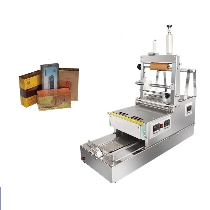 ACW-88 Perfume Box Packing Machine, Cellophane Wrapping Machine And cos metics Box Overwrapping Machine