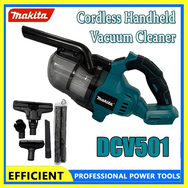 

Makita DCV501 Cordless Handheld Vacuum Cleaner Portable Brushless Vehicle Mounted Floor Cleaner Household Power Tools