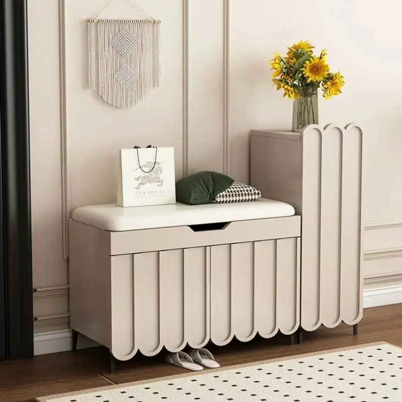 White Cheap Storage Shoe Cabinet Large Capacity Entryway New Shoe Cabinet Organizers Tiny Luxury Range Chaussure Furniture Home