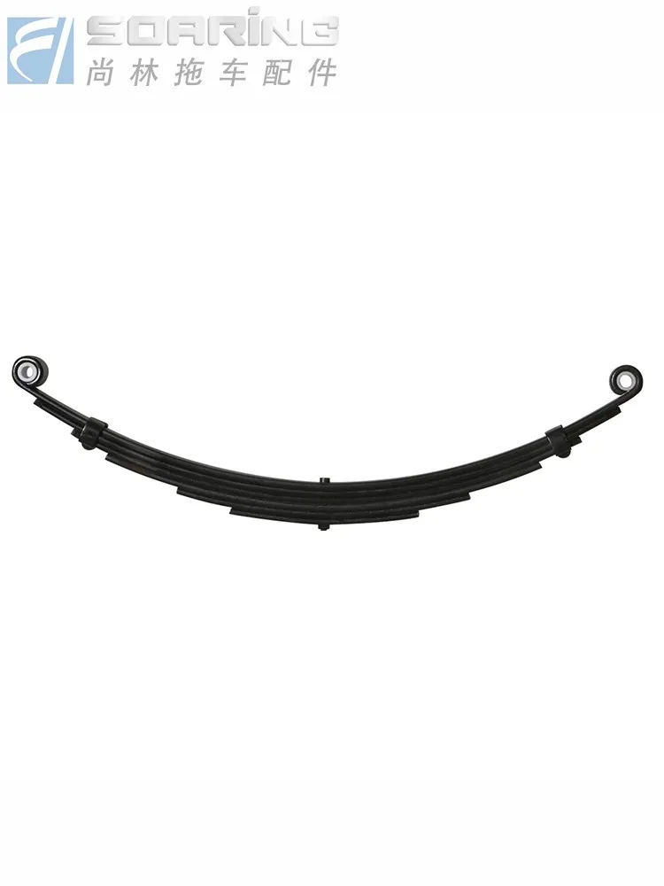 Trailer Leaf Spring, 8 Piece 2T RV ATV Yacht Trailer, Retrofit Accessories, Spring Plate